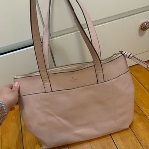 Kate Spade pink tote bag